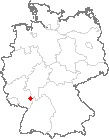 Karte Lampertheim, Hessen